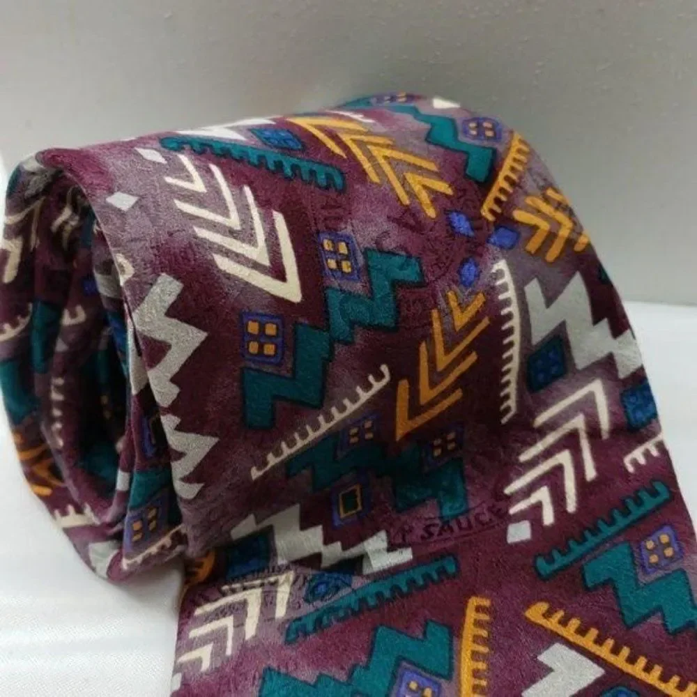 Tabasco pepper sauce Food Advertisement mens fashion tie‎